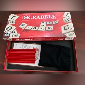 Hasbro Scrabble Board Game - Red and Black